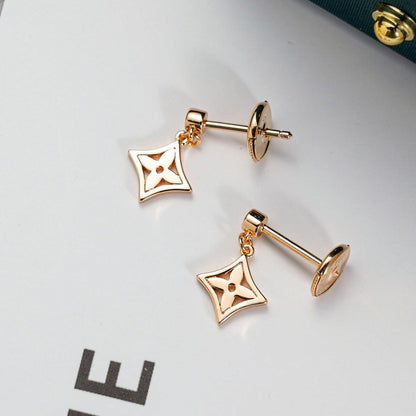 [Radiant Gem]¯STAR EARRINGS GOLD