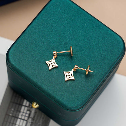[Radiant Gem]¯STAR EARRINGS GOLD