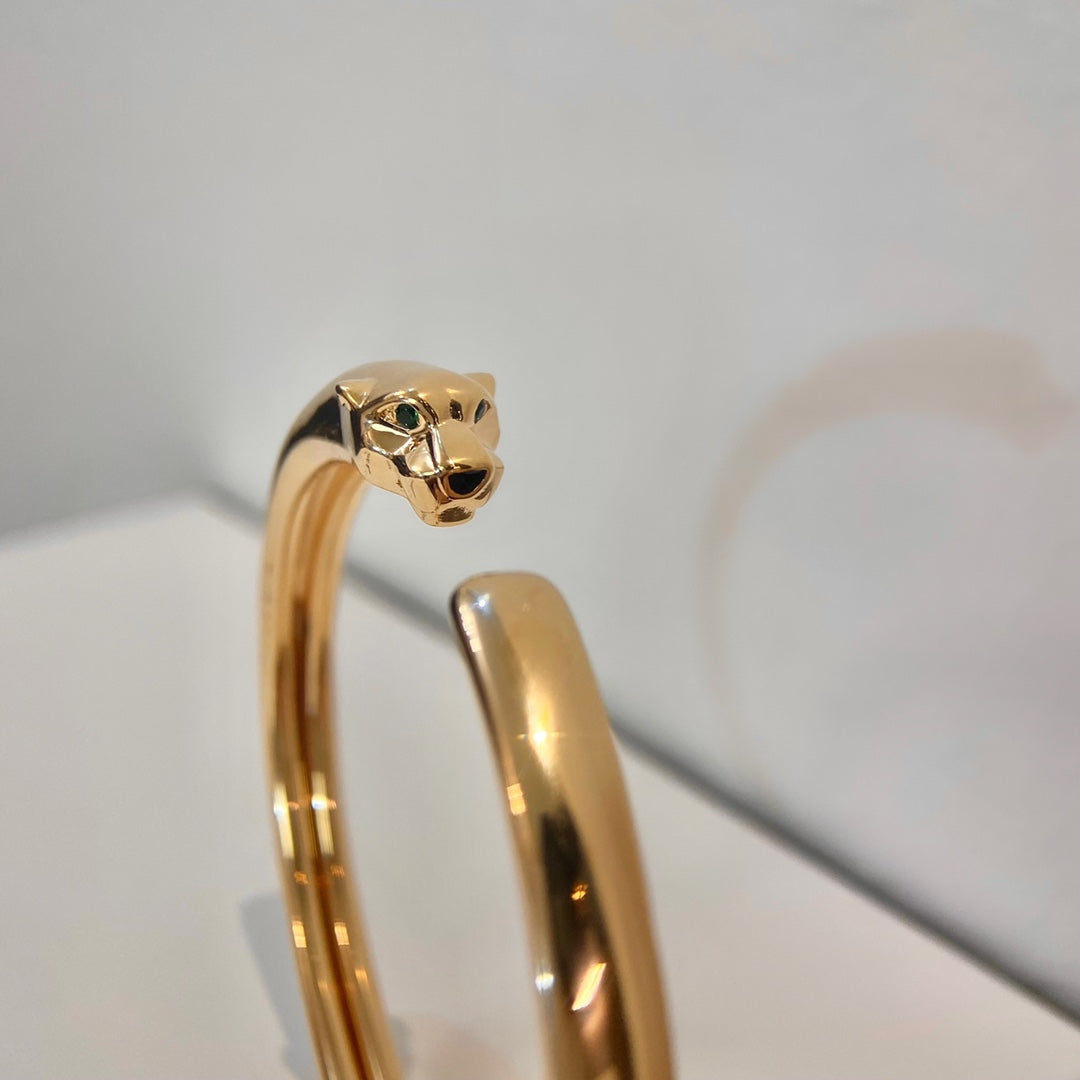 [Radiant Gem]¯PANTHERE GOLD OPEN BRACELET
