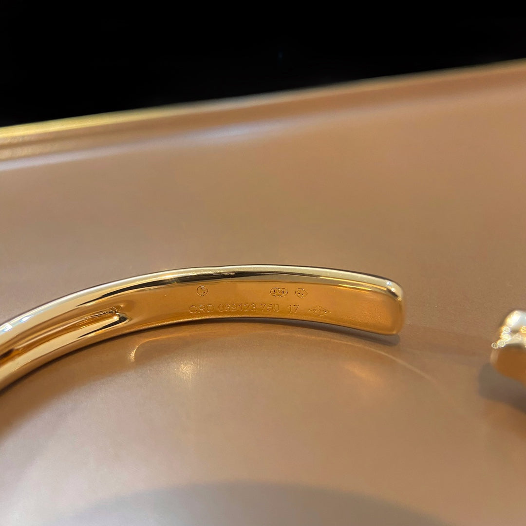 [Radiant Gem]¯PANTHERE GOLD OPEN BRACELET