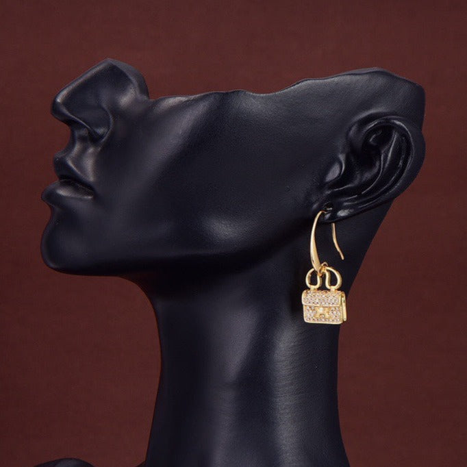 [Radiant Gem]¯KELLY DIAMOND EARRINGS
