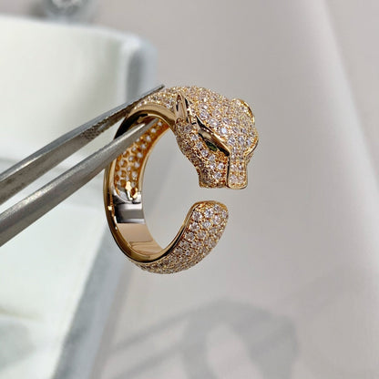 [Radiant Gem]¯PANTHERE PINK GOLD DIAMOND RING