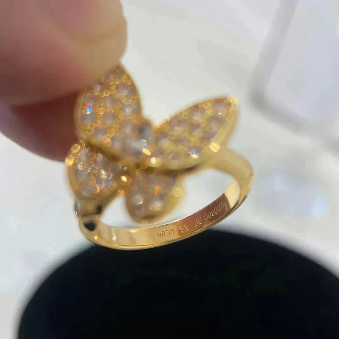 [Radiant Gem]¯BUTTERFLY DIAMOND RING