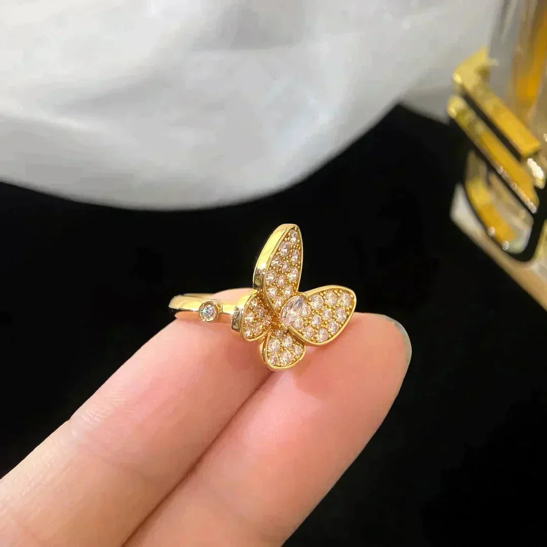 [Radiant Gem]¯BUTTERFLY DIAMOND RING