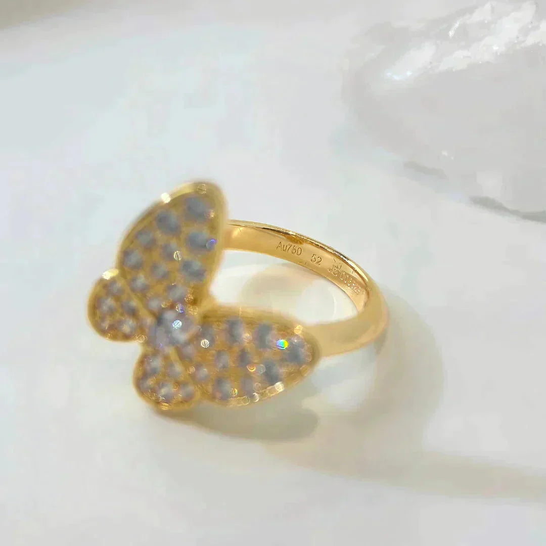 [Radiant Gem]¯BUTTERFLY DIAMOND RING