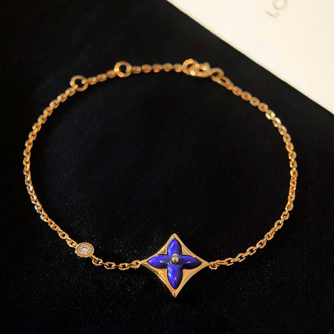 [Radiant Gem]¯COLOR STAR PINK GOLD DIAMOND BRACELET