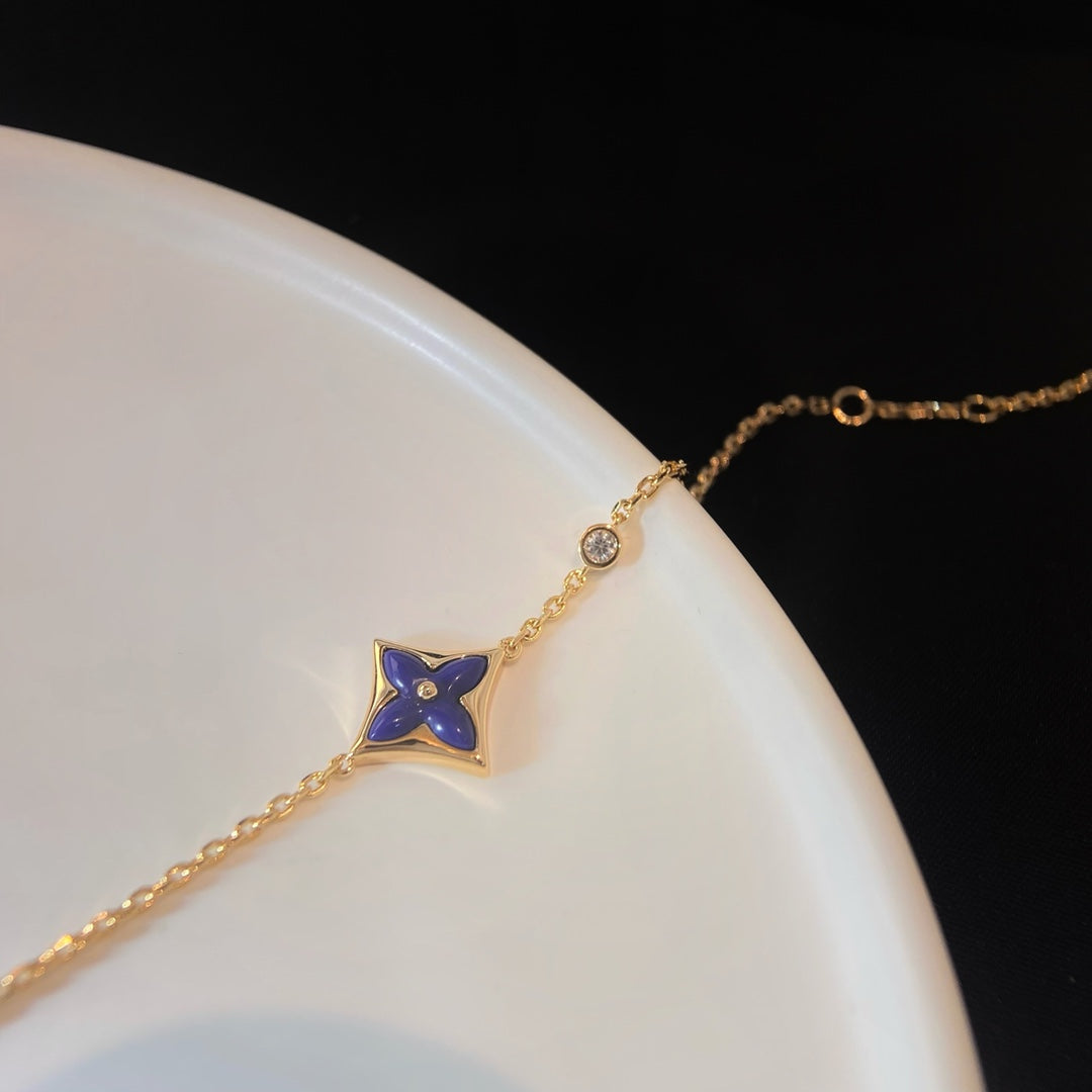 [Radiant Gem]¯COLOR STAR PINK GOLD DIAMOND BRACELET