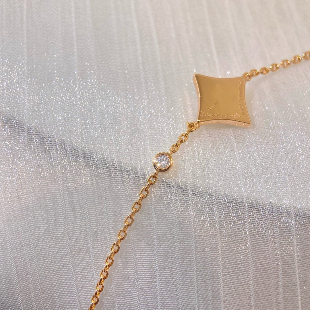[Radiant Gem]¯COLOR STAR PINK GOLD DIAMOND BRACELET
