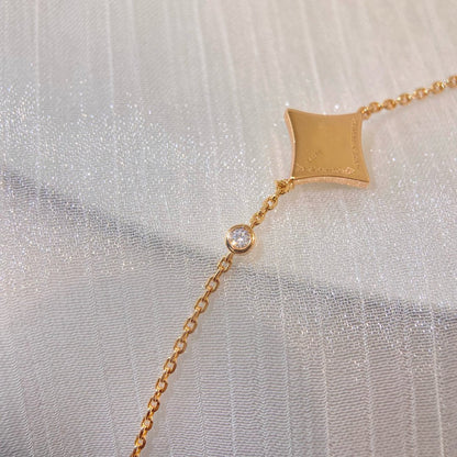 [Radiant Gem]¯COLOR STAR PINK GOLD DIAMOND BRACELET