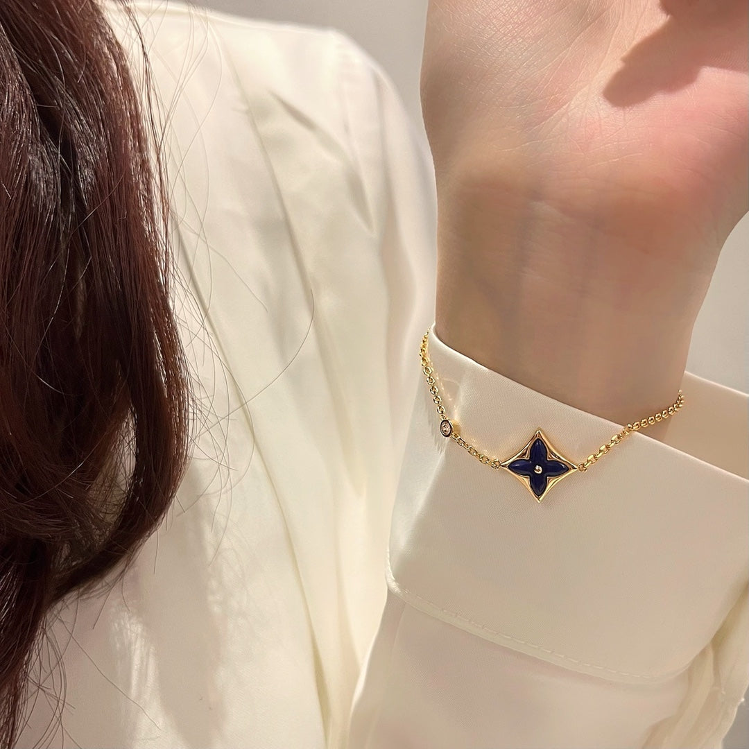 [Radiant Gem]¯COLOR STAR PINK GOLD DIAMOND BRACELET