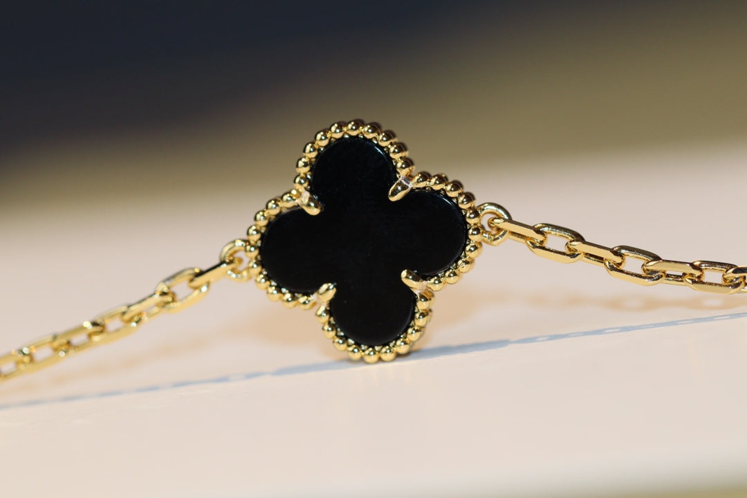 [Radiant Gem]¯CLOVER 20 MOTIFS ONYX ROSE GOLD