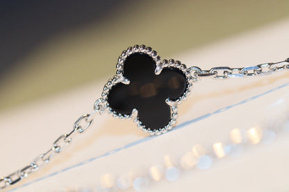 [Radiant Gem]¯CLOVER 20 MOTIFS ONYX DIAMOND SILVER