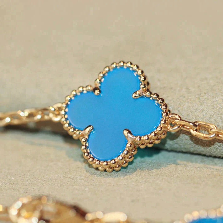 [Radiant Gem]¯CLOVER 20 MOTIFS TURQUOISE GOLD