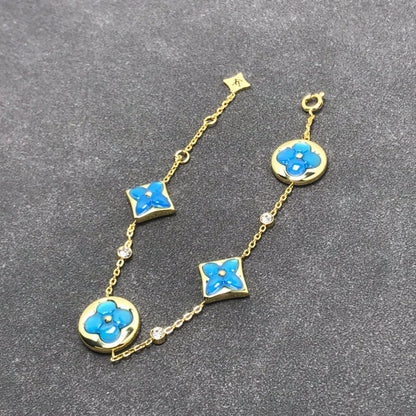 [Radiant Gem]¯STAR AND SUN TURQUOISE 4 MOTIFS 3 DIAMONDS