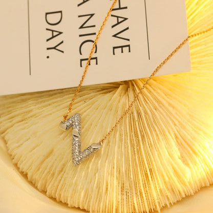 [Radiant Gem]¯VOLT SILVER DIAMOND PEDANT NECKLACE
