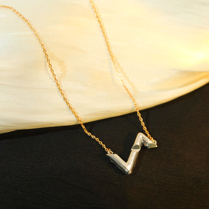 [Radiant Gem]¯VOLT SILVER DIAMOND PEDANT NECKLACE