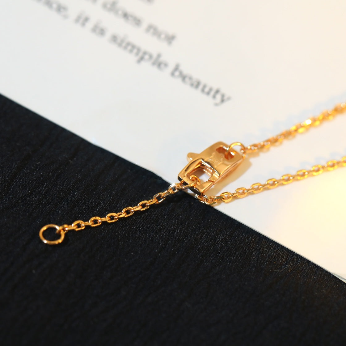 [Radiant Gem]¯STAR AND SUN DIAMOND PINK GOLD NECKLACE