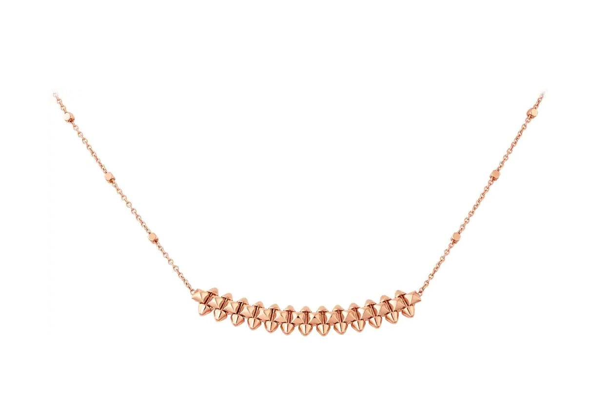 [Radiant Gem]¯CLASH PINK GOLD NECKLACE