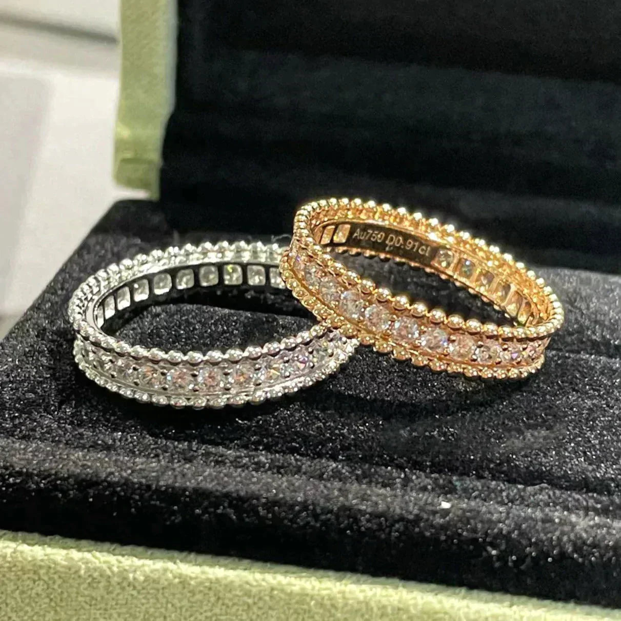 [Radiant Gem]¯PERLEE DIAMOND ROSE GOLD RING