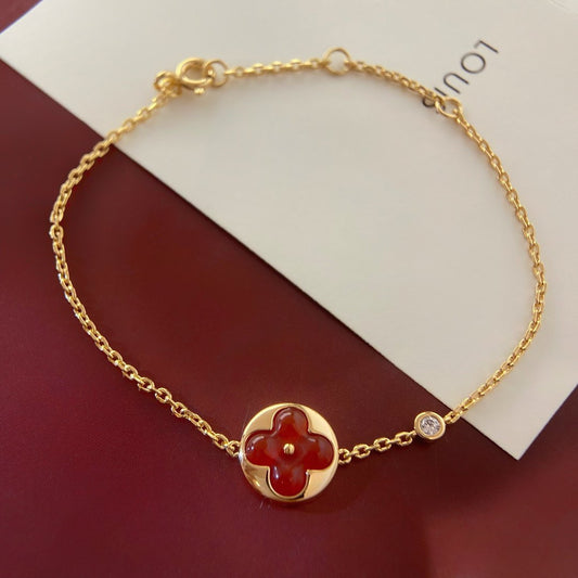 [Radiant Gem]¯SUN PEDANT CARNELIAN BRACELET