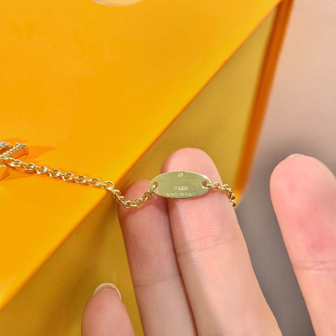 [Radiant Gem]¯LOGO STAR MOTIF GOLD BRACELET