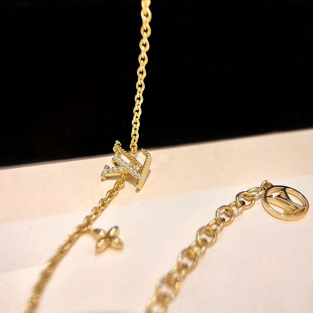 [Radiant Gem]¯LOGO STAR MOTIF GOLD BRACELET