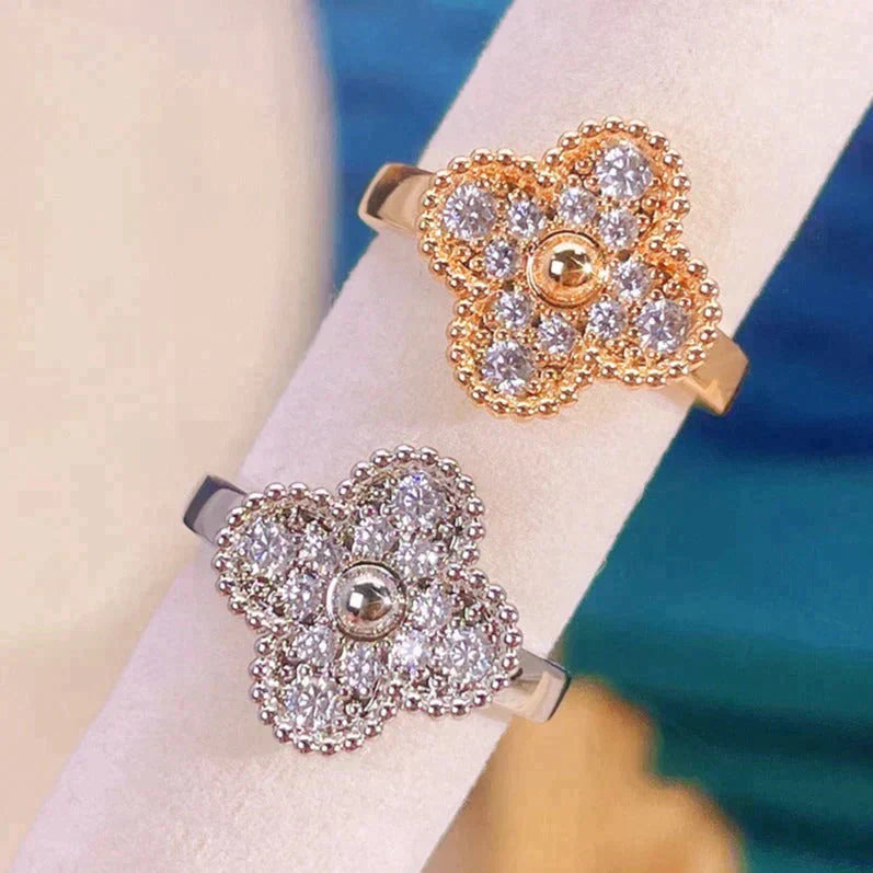 [Radiant Gem]¯CLOVER DIAMOND RING