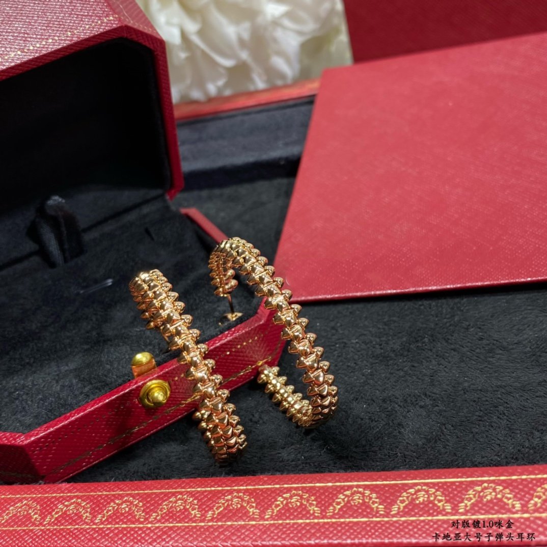 [Radiant Gem]¯CLASH LARGE HOOP EARRINGS