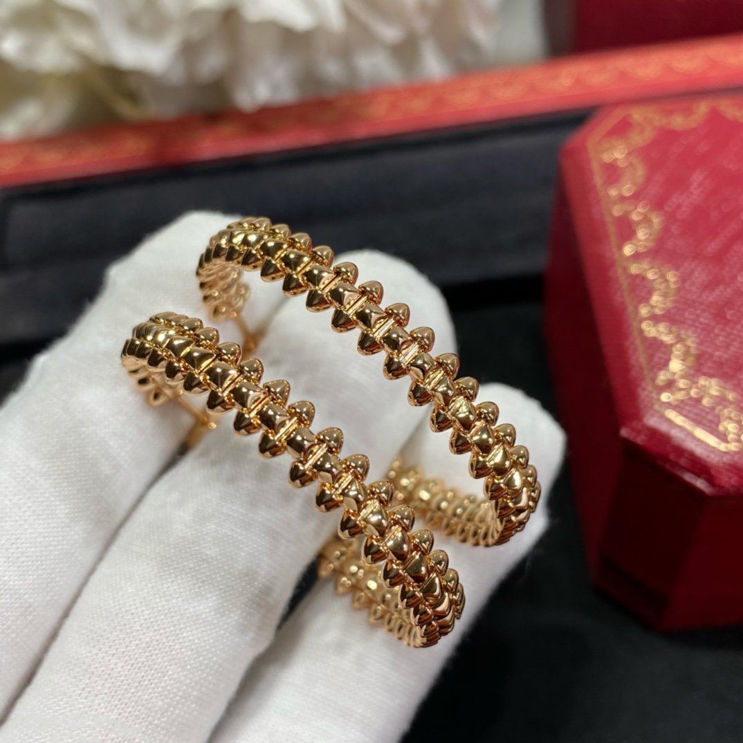 [Radiant Gem]¯CLASH LARGE HOOP EARRINGS