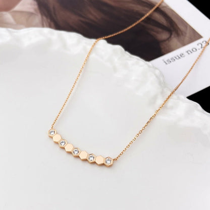 [Radiant Gem]¯BEE MY LOVE DIAMOND NECKLACE
