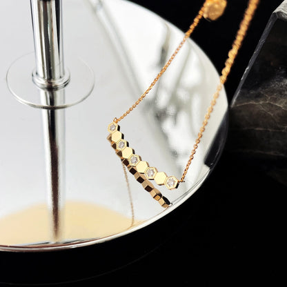 [Radiant Gem]¯BEE MY LOVE DIAMOND NECKLACE