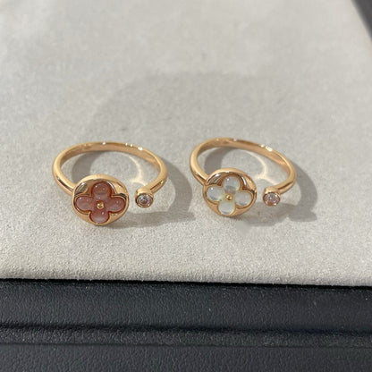 [Radiant Gem]¯SUN 1 DIAMOND PINK MOP RING