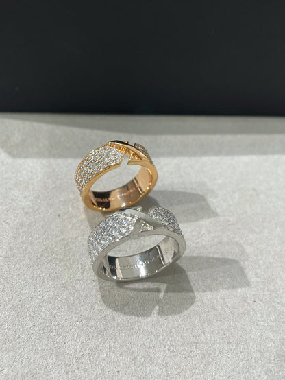 [Radiant Gem]¯LIENS EVIDENCE  DIAMOND PAVED RING