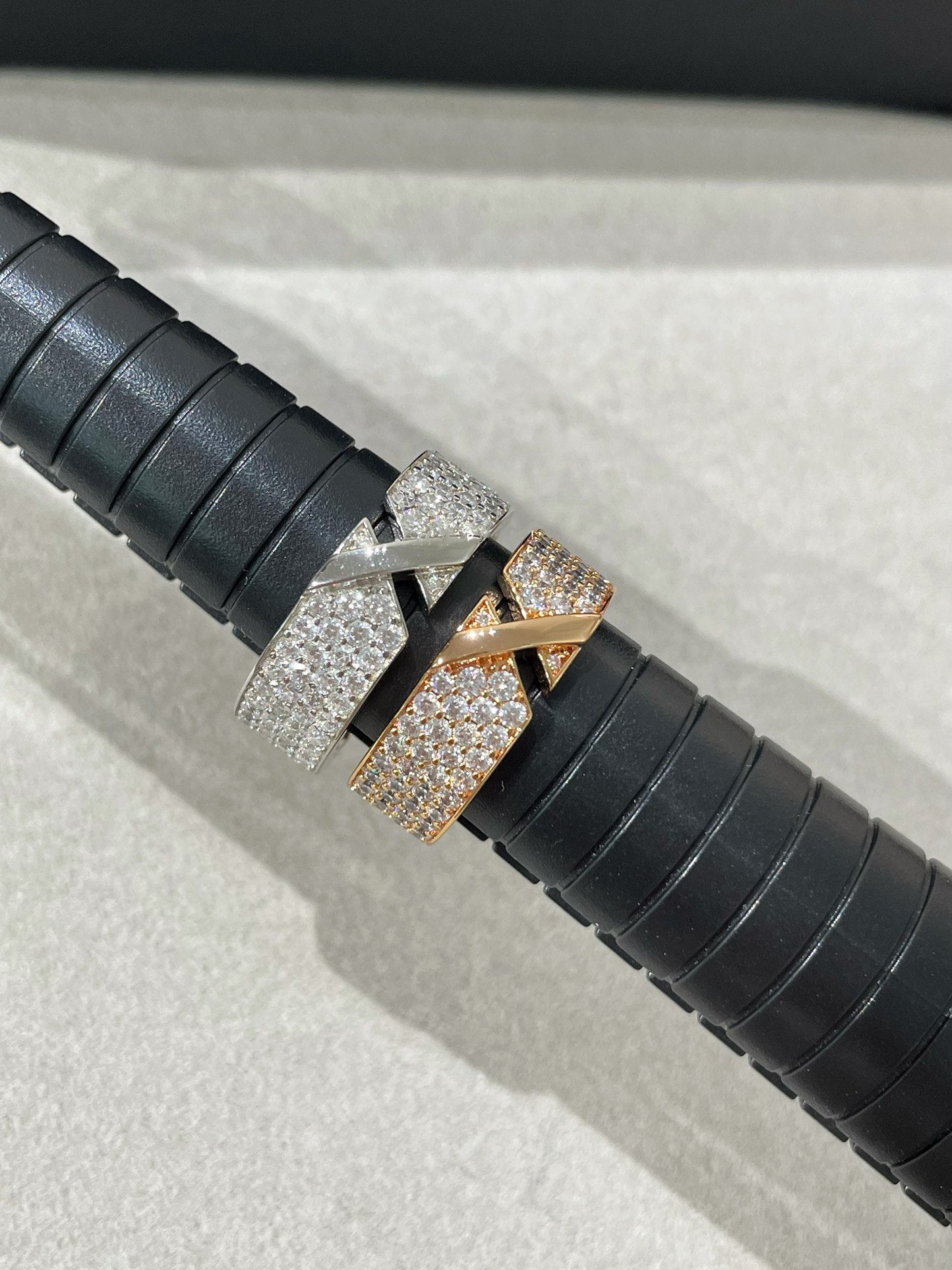 [Radiant Gem]¯LIENS EVIDENCE  DIAMOND PAVED RING