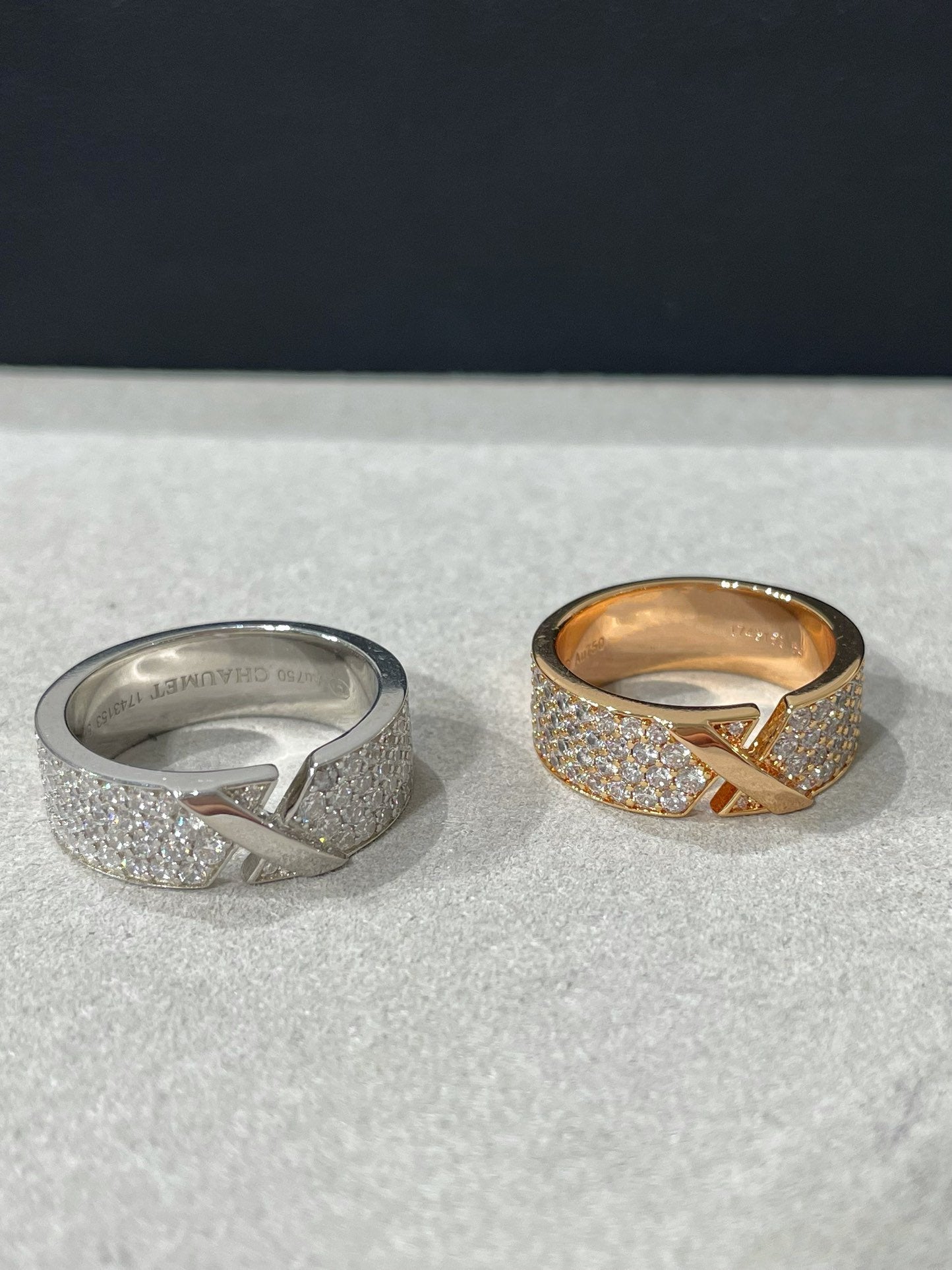 [Radiant Gem]¯LIENS EVIDENCE  DIAMOND PAVED RING