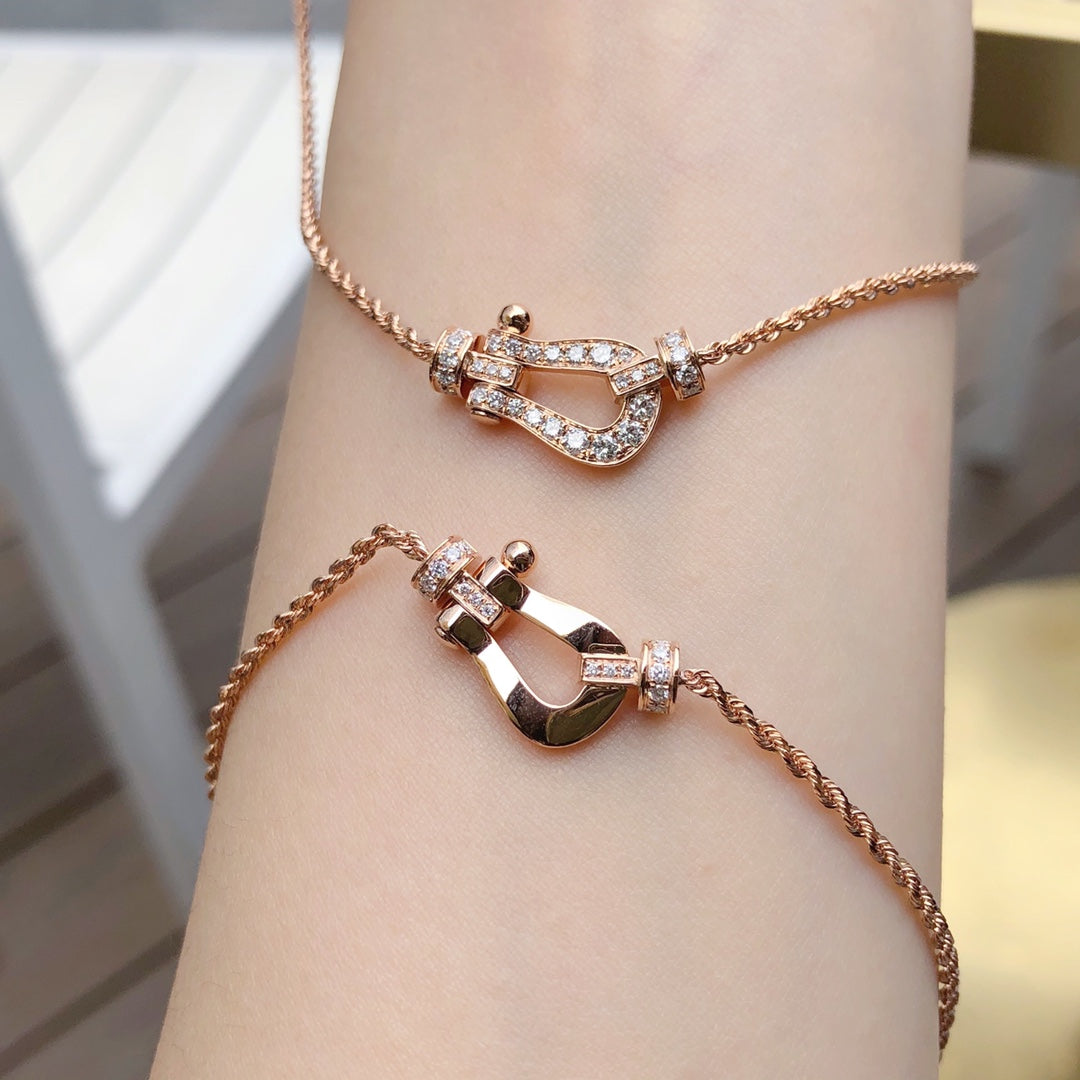 [Radiant Gem]¯FORCE 10 PINK GOLD DIAMOND NECKLACE