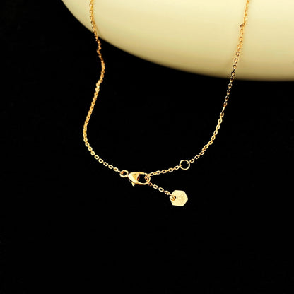 [Radiant Gem]¯BEE MINI PEDANT DIAMOND NECKLACE