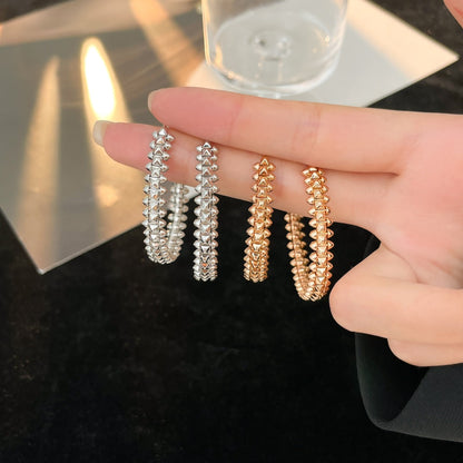 [Radiant Gem]¯CLASH HOOP EARRINGS