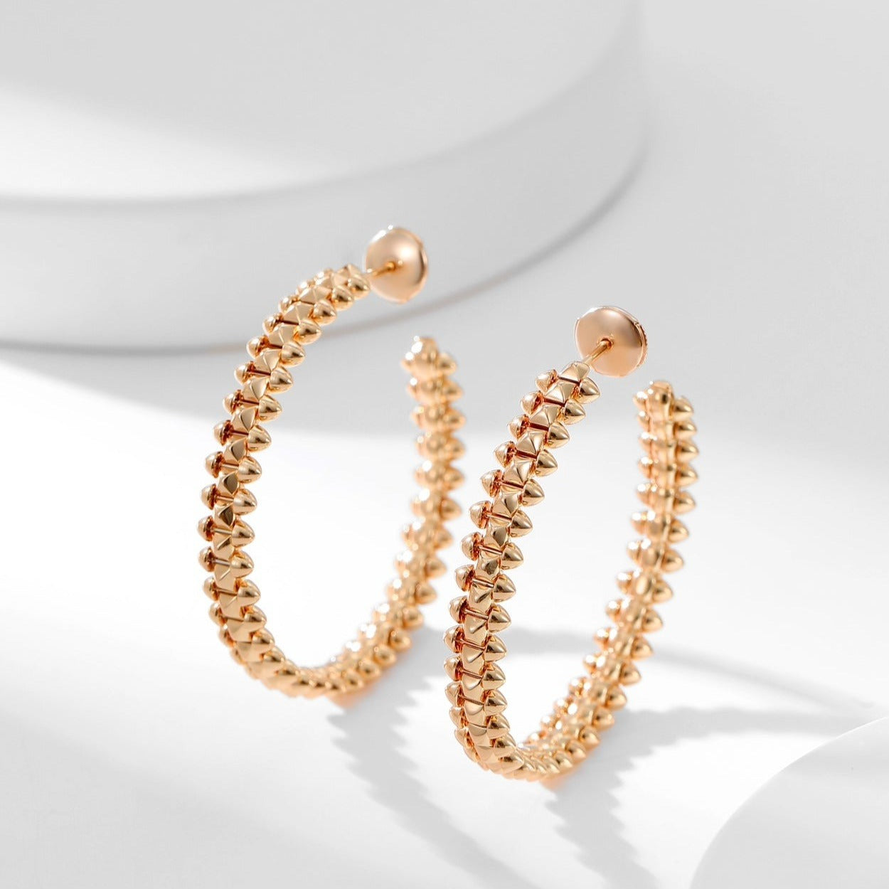 [Radiant Gem]¯CLASH HOOP EARRINGS