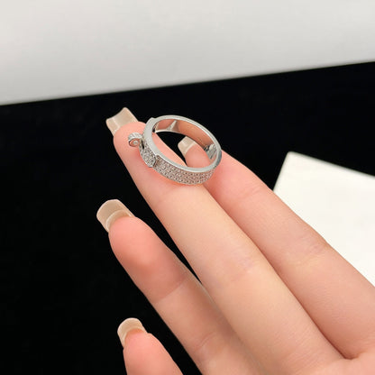 [Radiant Gem]¯KELLY SILVER DIAMOND RING