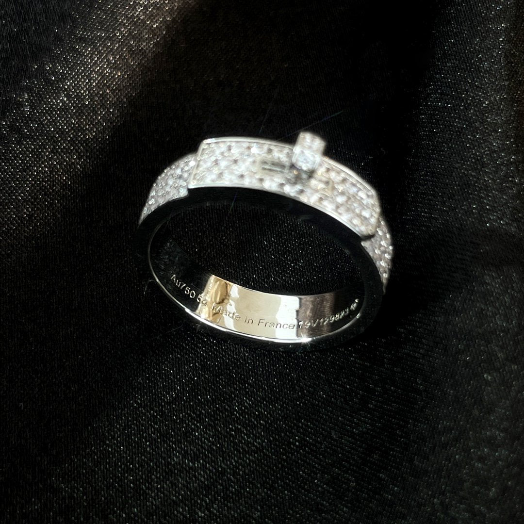[Radiant Gem]¯KELLY SILVER DIAMOND RING