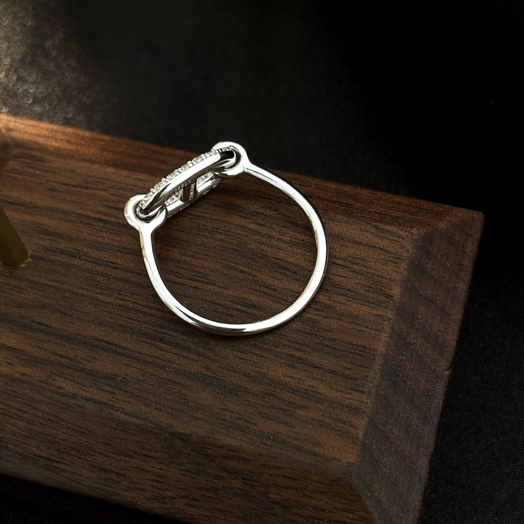[Radiant Gem]¯RONDE SMALL SILVER DIAMOND RING