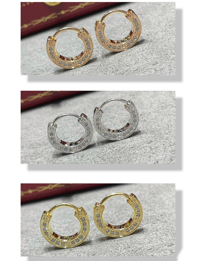 [Radiant Gem]¯LOVE DIAMOND EARRINGS