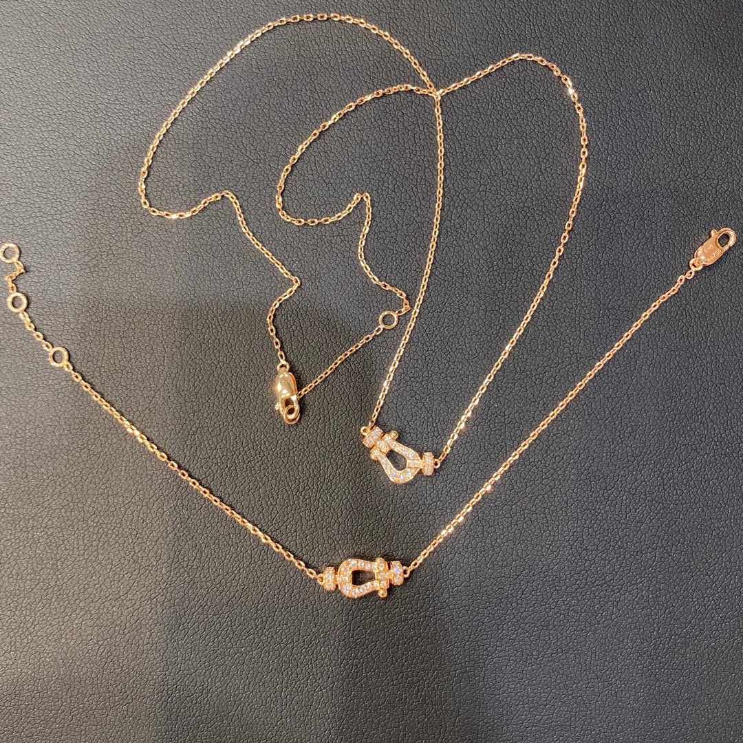 [Radiant Gem]¯FORCE 10 DIAMOND PINK GOLD NECKLACE MINI MODEL