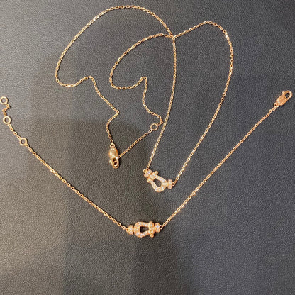 [Radiant Gem]¯FORCE 10 DIAMOND PINK GOLD NECKLACE MINI MODEL