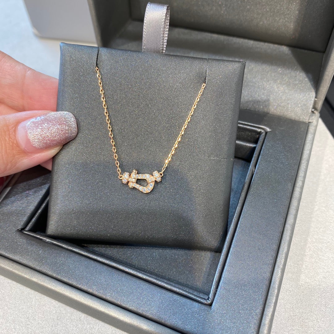 [Radiant Gem]¯FORCE 10 DIAMOND PINK GOLD NECKLACE MINI MODEL