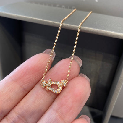[Radiant Gem]¯FORCE 10 DIAMOND PINK GOLD NECKLACE MINI MODEL