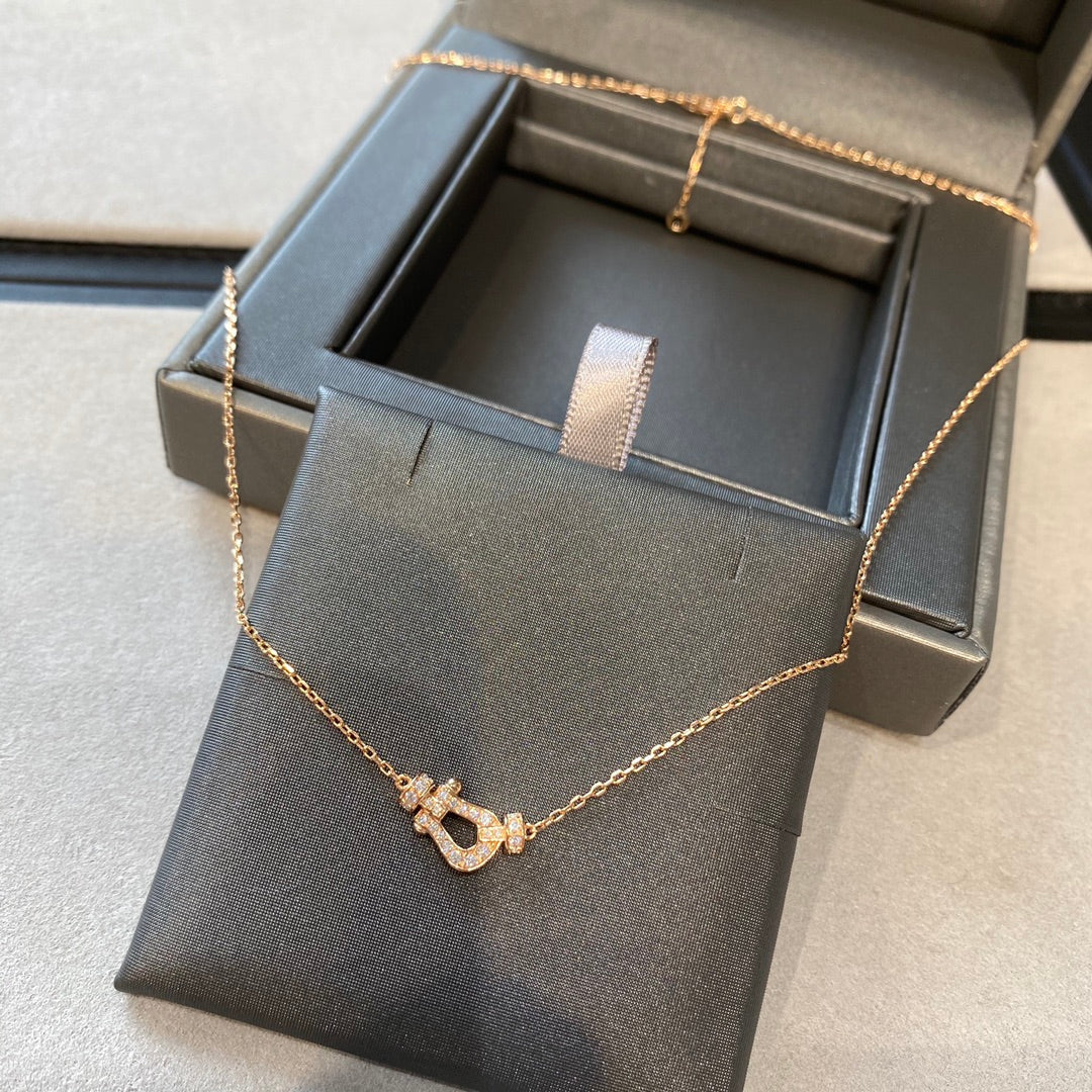 [Radiant Gem]¯FORCE 10 DIAMOND PINK GOLD NECKLACE MINI MODEL