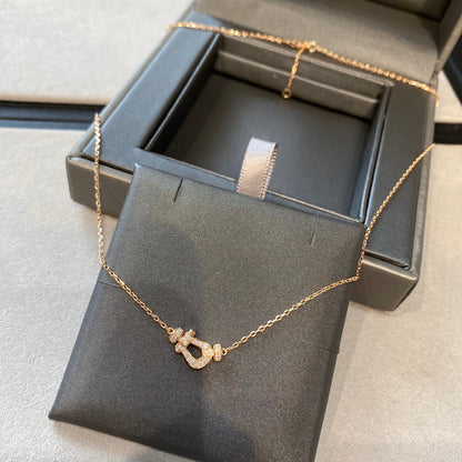 [Radiant Gem]¯FORCE 10 DIAMOND PINK GOLD NECKLACE MINI MODEL