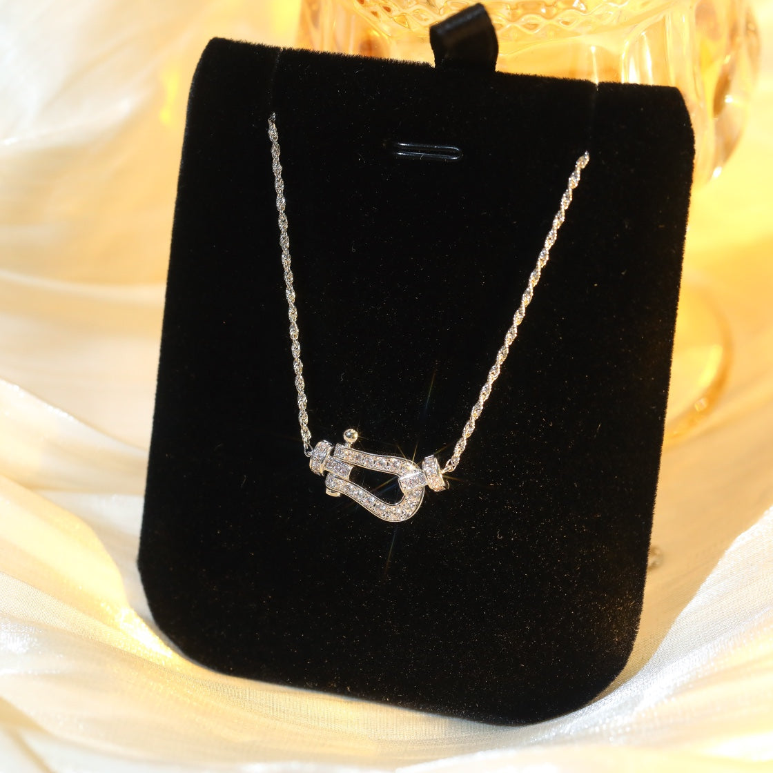 [Radiant Gem]¯FORCE 10 DIAMOND SILVER NECKLACE MINI MODEL